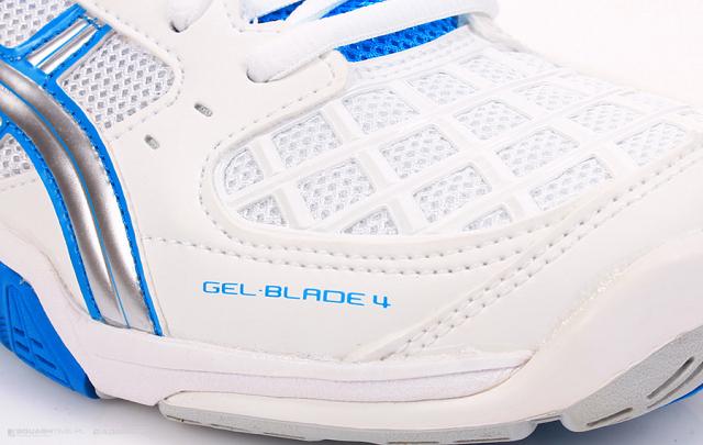 Asics Gel-Blade 4 0141 Biało/Niebieskie